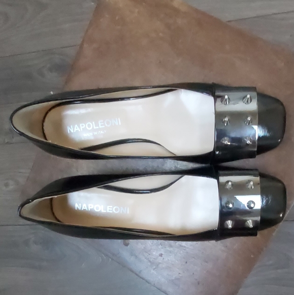 Napoleoni spiked patent leather shoes - Picture 5 of 8